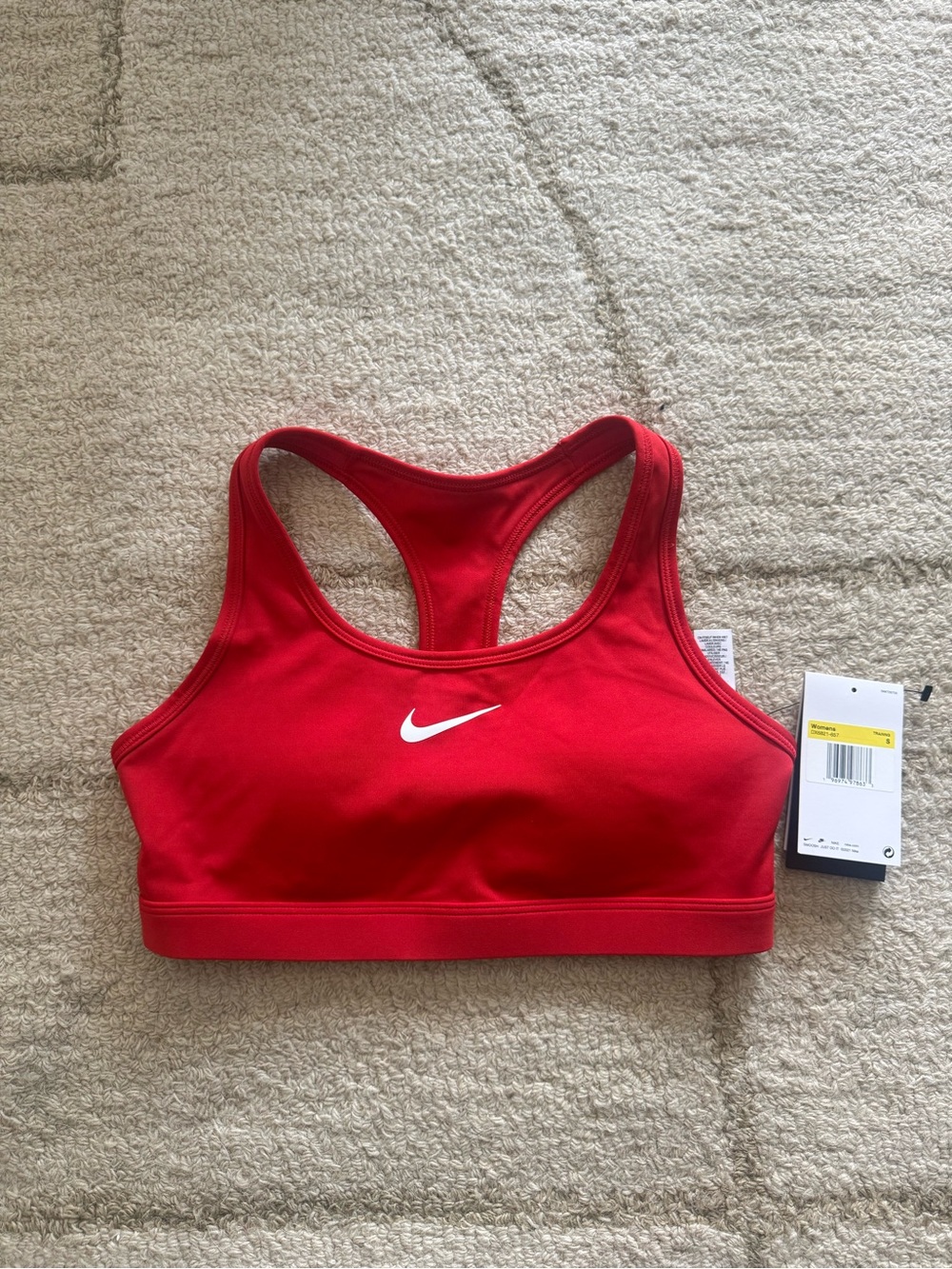 Nike Training Red Sports Bra